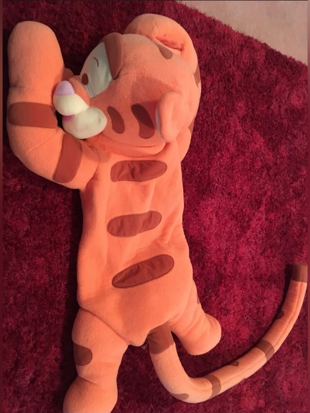 1,2,3 Baby Tigger &me  playmat with tail toy hanger